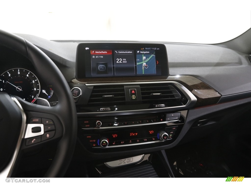 2019 X3 xDrive30i - Glacier Silver Metallic / Black photo #9