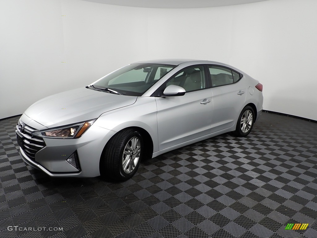 2019 Elantra SEL - Symphony Silver / Gray photo #5