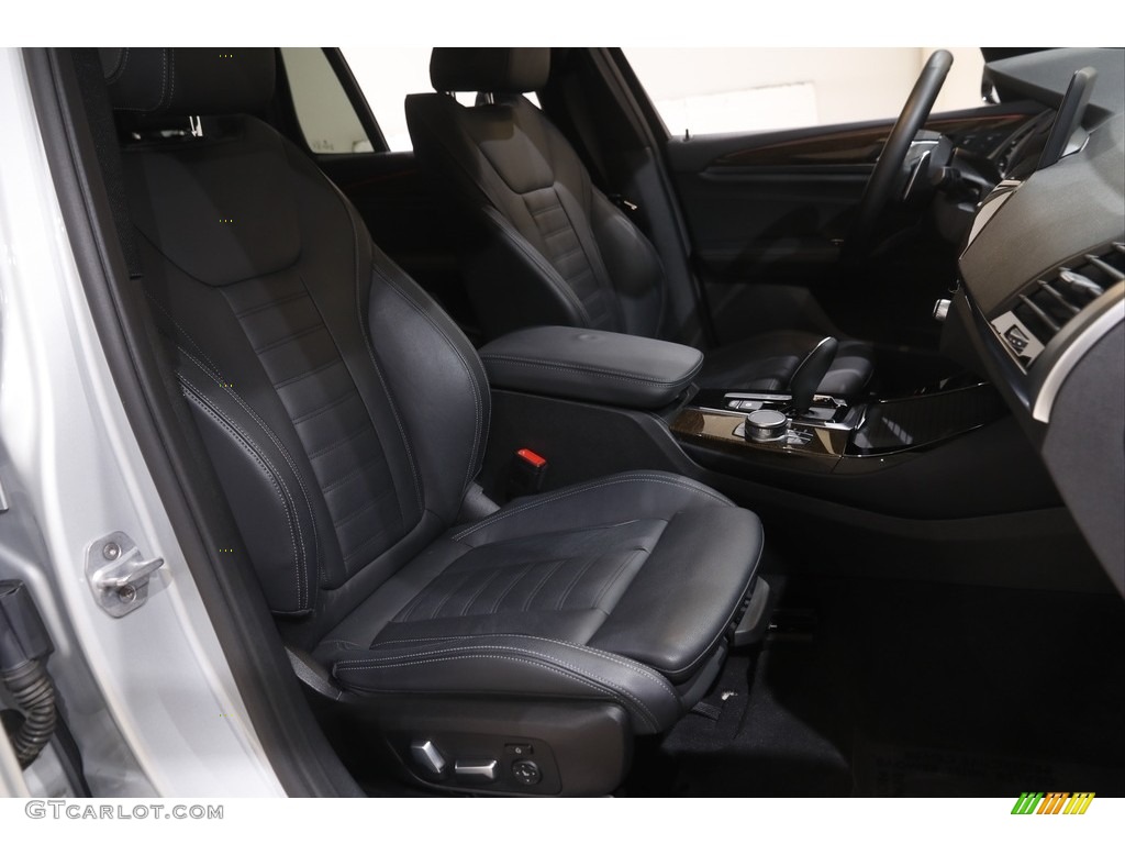 2019 X3 xDrive30i - Glacier Silver Metallic / Black photo #18