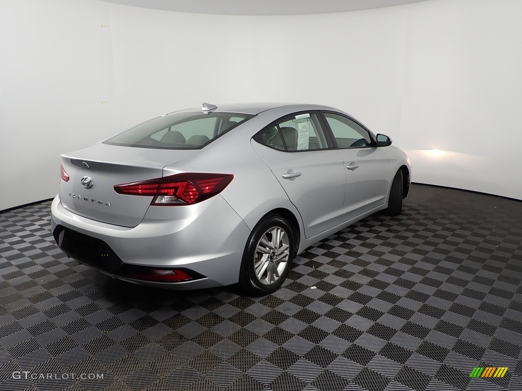 2019 Elantra SEL - Symphony Silver / Gray photo #10