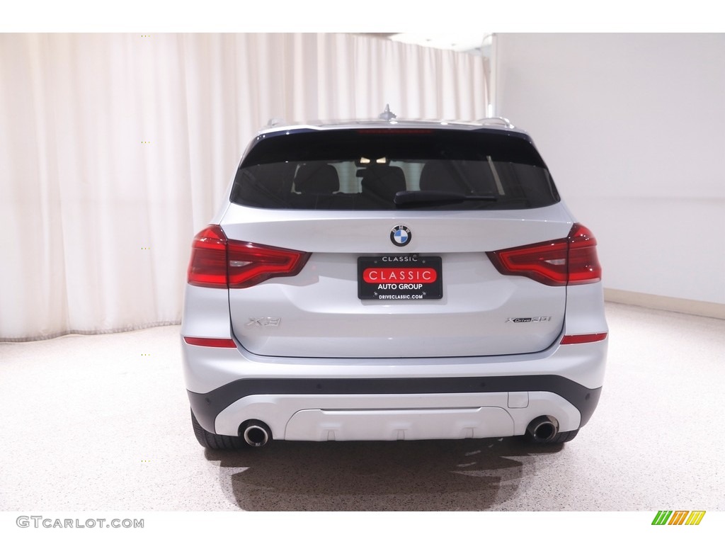 2019 X3 xDrive30i - Glacier Silver Metallic / Black photo #21