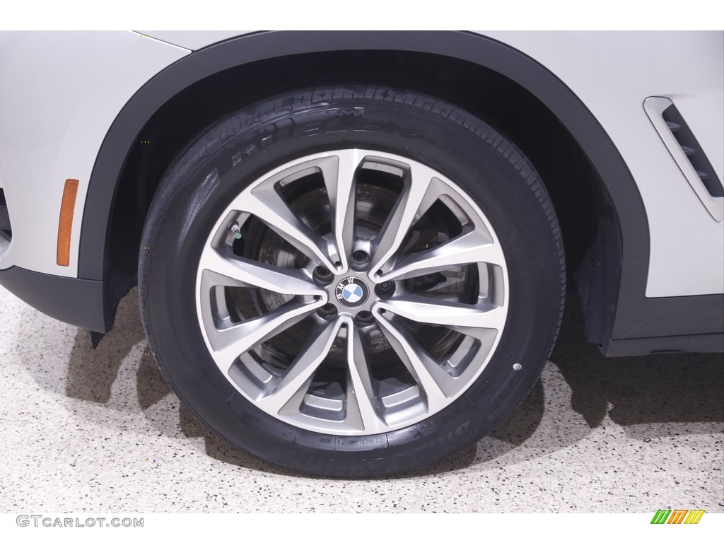 2019 X3 xDrive30i - Glacier Silver Metallic / Black photo #23