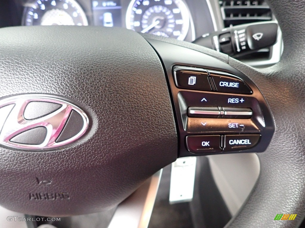 2019 Elantra SEL - Symphony Silver / Gray photo #17