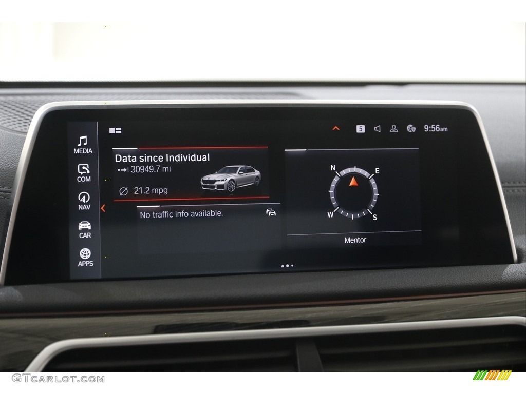 2020 BMW 7 Series 750i xDrive Sedan Navigation Photo #144593086