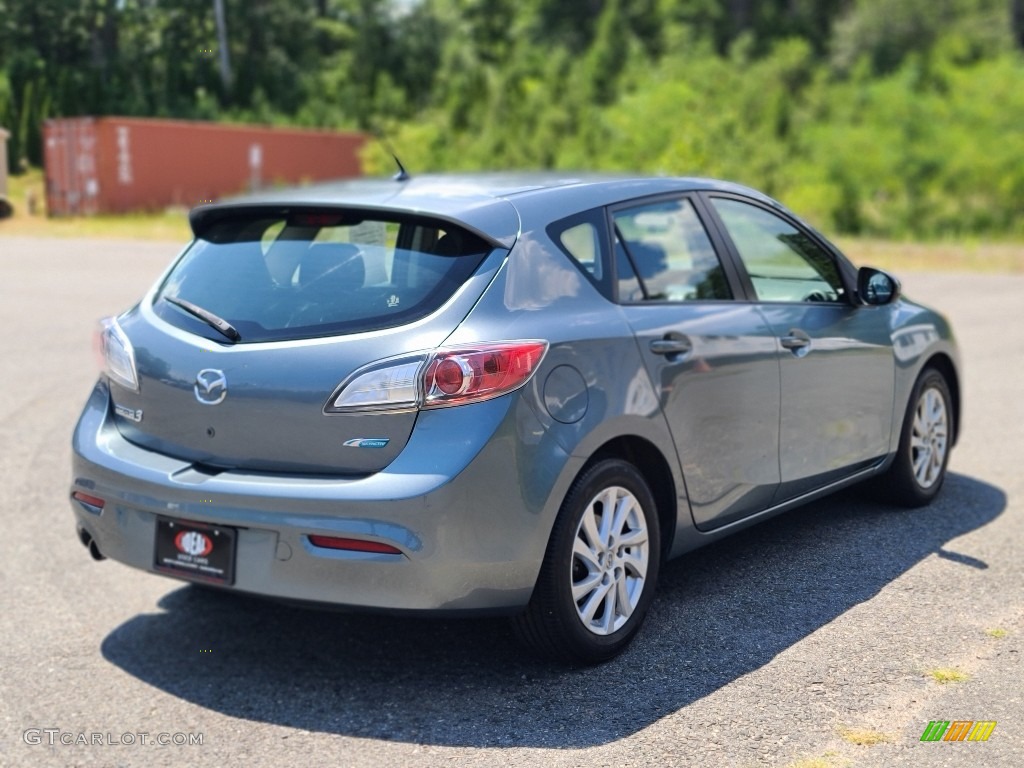 2012 MAZDA3 i Touring 5 Door - Dolphin Gray Mica / Black photo #5