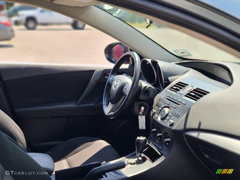 2012 MAZDA3 i Touring 5 Door - Dolphin Gray Mica / Black photo #10