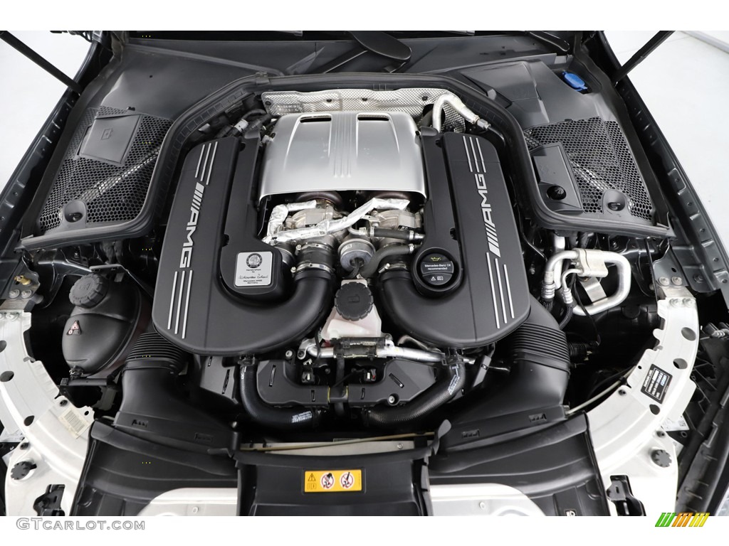 2019 Mercedes-Benz C AMG 63 S Cabriolet 4.0 Liter biturbo DOHC 32-Valve VVT V8 Engine Photo #144594127