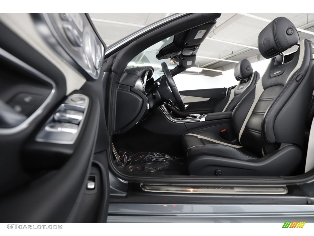 2019 Mercedes-Benz C AMG 63 S Cabriolet Front Seat Photo #144594193