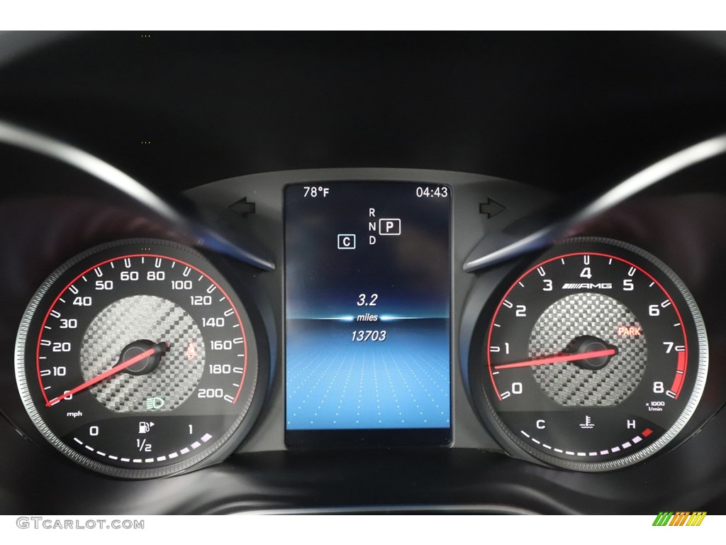 2019 Mercedes-Benz C AMG 63 S Cabriolet Gauges Photo #144594382