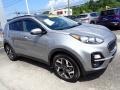 2022 Sparkling Silver Kia Sportage EX AWD  photo #8