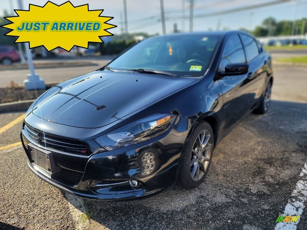 2014 Dart SXT - Pitch Black / Black/Light Tungsten photo #1