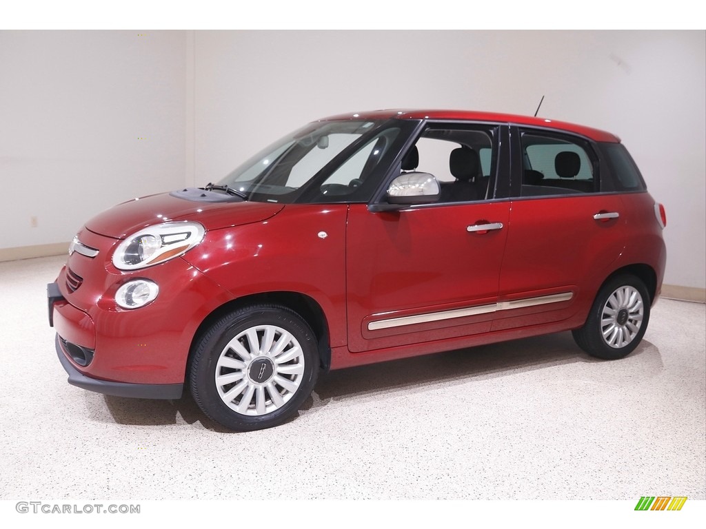 Rosso Perla (Dark Red Pearl) 2015 Fiat 500L Lounge Exterior Photo #144594598