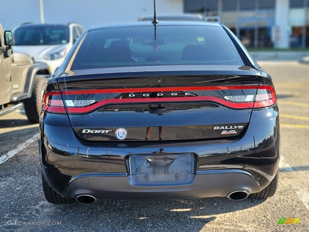 2014 Dart SXT - Pitch Black / Black/Light Tungsten photo #7