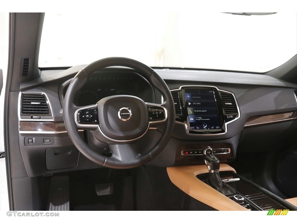 2017 Volvo XC90 T5 AWD Amber Dashboard Photo #144595045