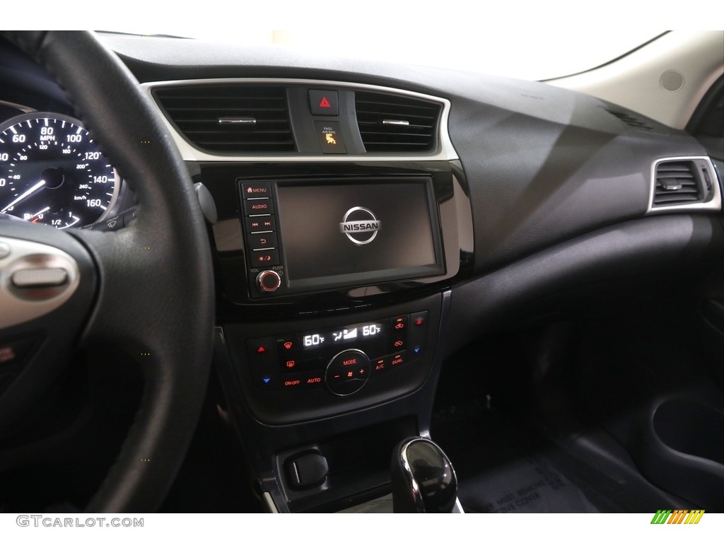 2019 Nissan Sentra SR Turbo Charcoal Dashboard Photo #144595966