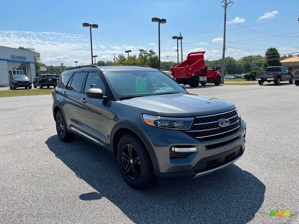 2020 Explorer XLT 4WD - Magnetic Metallic / Ebony photo #3