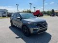 2020 Magnetic Metallic Ford Explorer XLT 4WD  photo #3