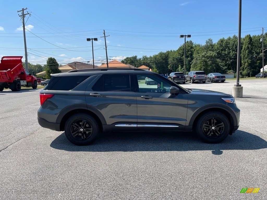 2020 Explorer XLT 4WD - Magnetic Metallic / Ebony photo #4