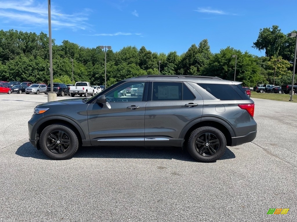 2020 Explorer XLT 4WD - Magnetic Metallic / Ebony photo #7