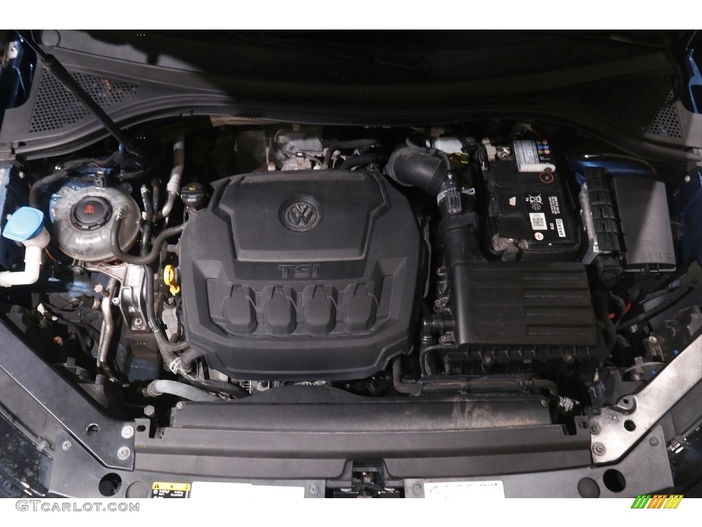 2018 Tiguan S 4MOTION - Silk Blue Metallic / Titan Black photo #17
