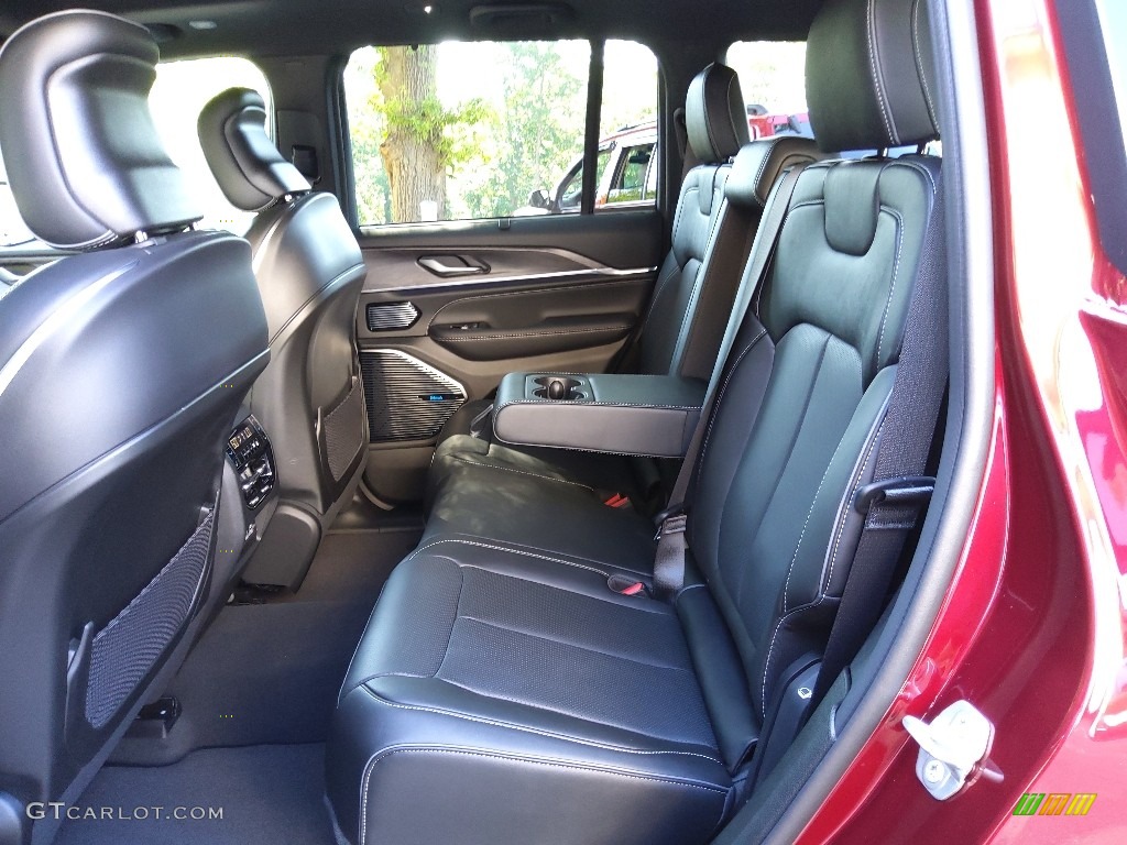 Global Black Interior 2022 Jeep Grand Cherokee Overland 4x4 Photo #144597182