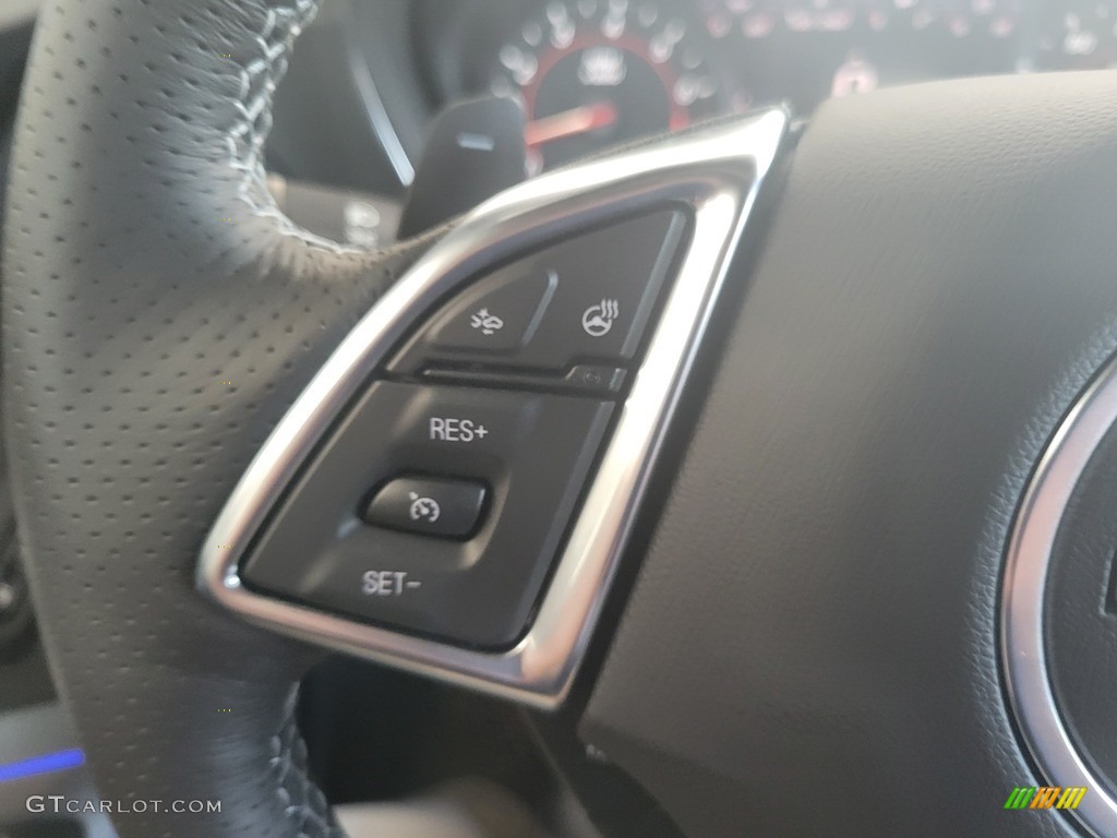 2022 Chevrolet Camaro SS Coupe Jet Black Steering Wheel Photo #144597275