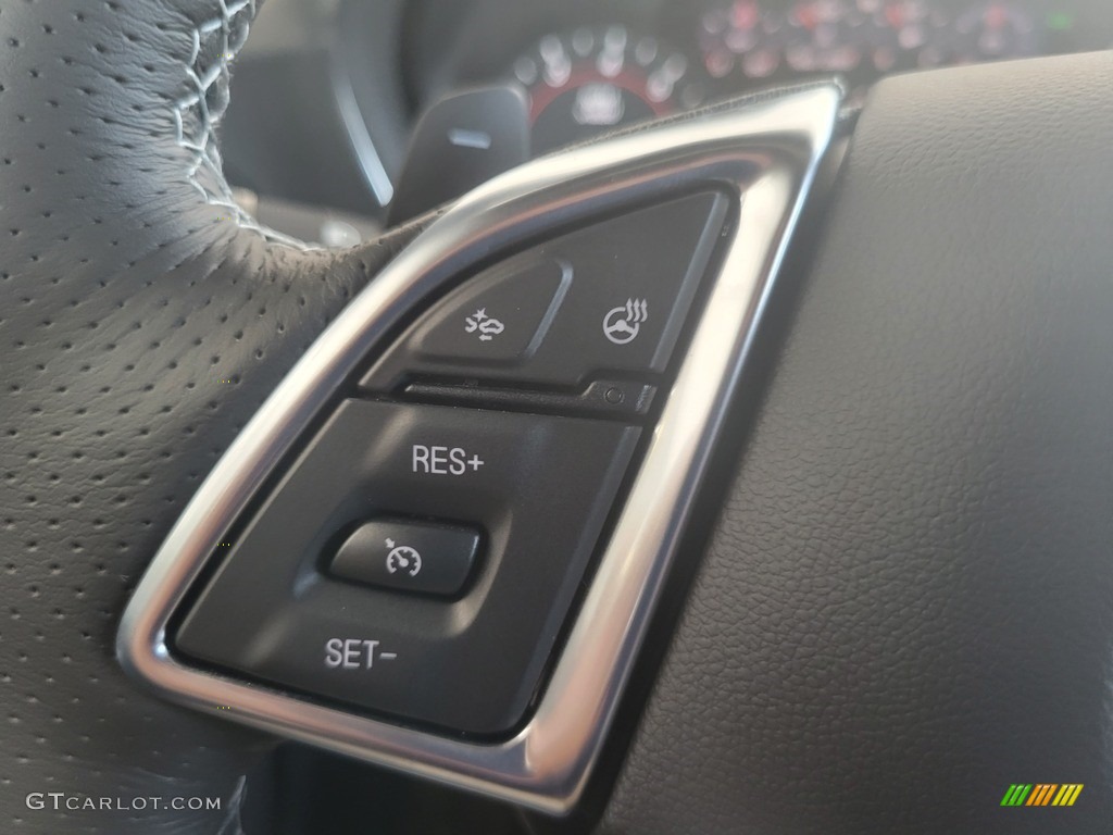 2022 Chevrolet Camaro SS Coupe Jet Black Steering Wheel Photo #144597293