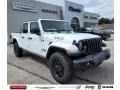 2022 Bright White Jeep Gladiator Willys 4x4  photo #1