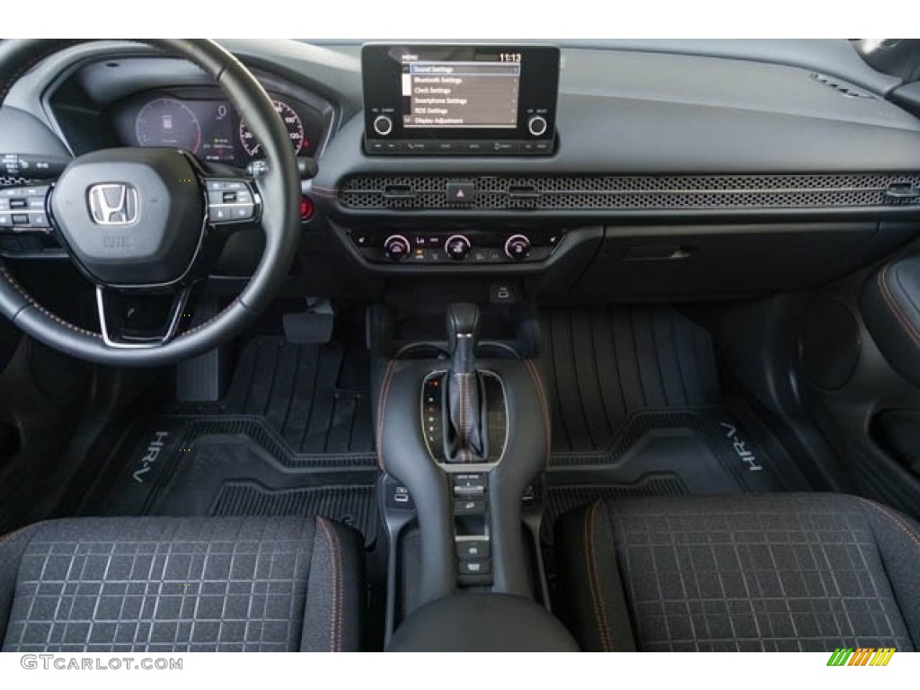 Black Interior 2023 Honda HR-V Sport AWD Photo #144597608