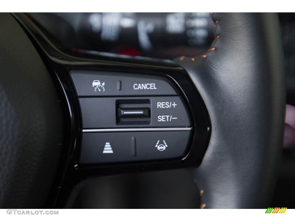 2023 Honda HR-V Sport AWD Black Steering Wheel Photo #144597656