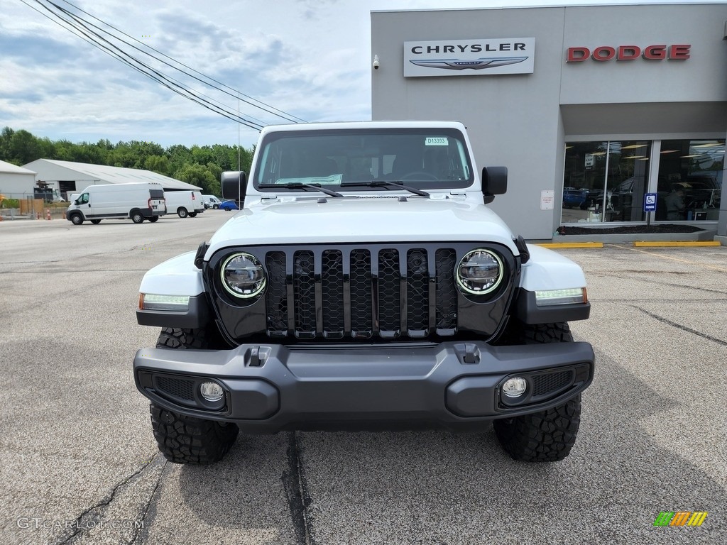 2022 Gladiator Willys 4x4 - Bright White / Black photo #7