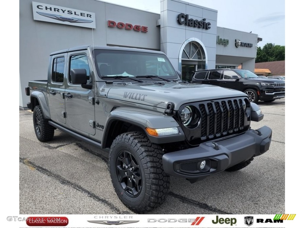 2022 Gladiator Willys 4x4 - Sting-Gray / Black photo #1