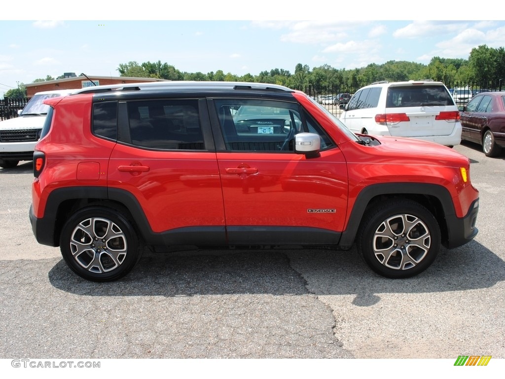 Colorado Red 2016 Jeep Renegade Limited Exterior Photo #144598100