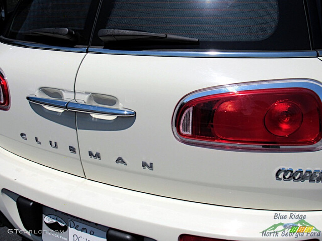 2017 Clubman Cooper - Pepper White / Carbon Black photo #29