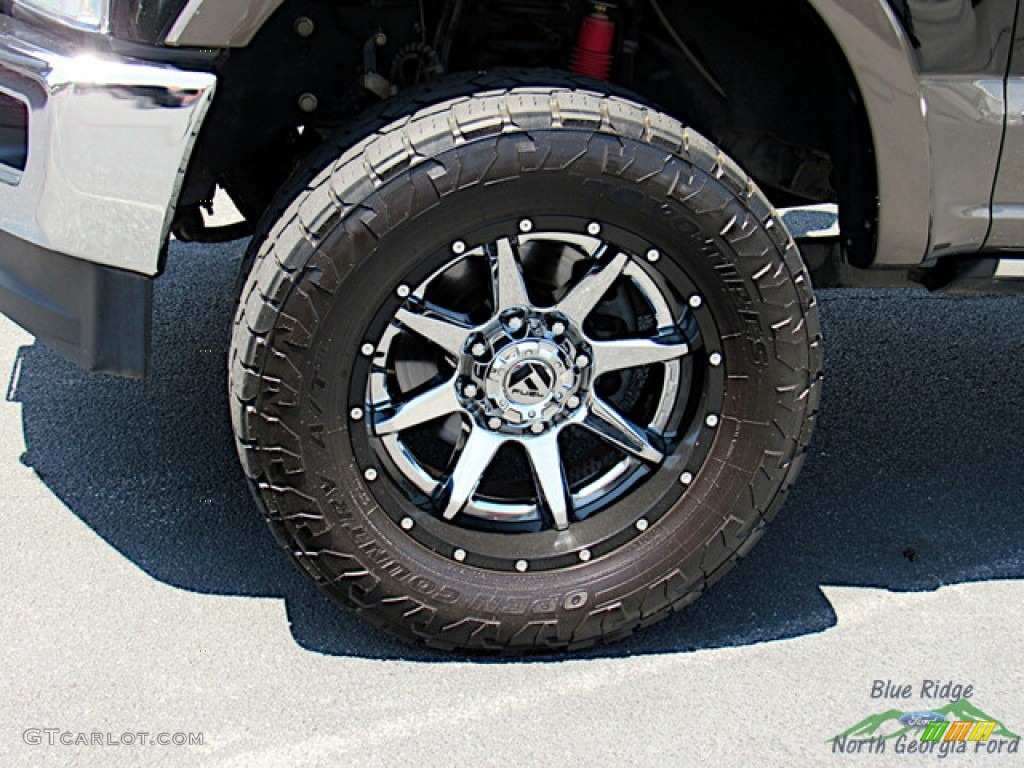 2017 F350 Super Duty King Ranch Crew Cab 4x4 - Shadow Black / King Ranch Mesa Antique Java photo #9