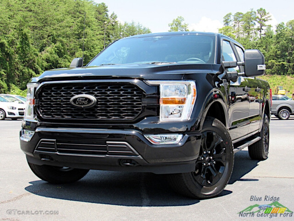 2022 Agate Black Metallic Ford F150 STX SuperCrew 4x4 144598617 Photo