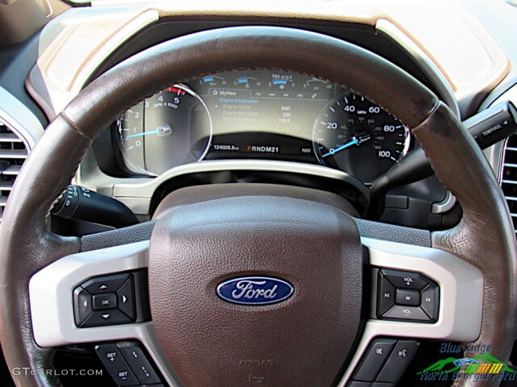 2017 F350 Super Duty King Ranch Crew Cab 4x4 - Shadow Black / King Ranch Mesa Antique Java photo #19