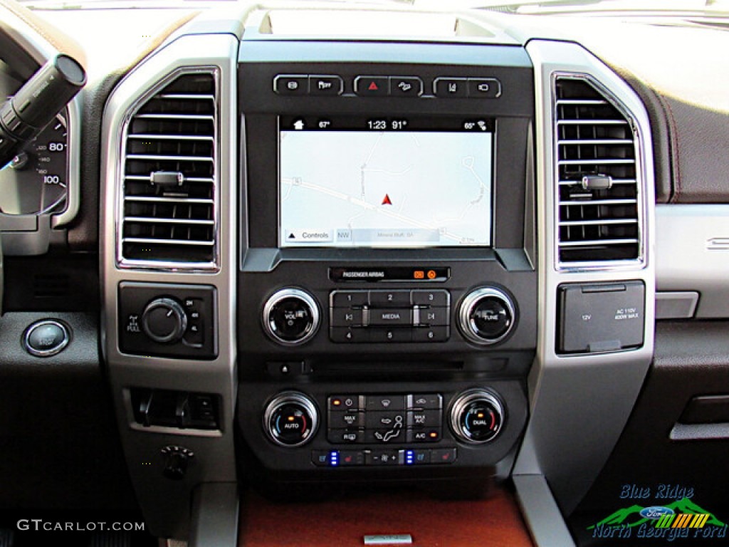 2017 F350 Super Duty King Ranch Crew Cab 4x4 - Shadow Black / King Ranch Mesa Antique Java photo #20