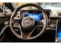 2021 Mercedes-Benz S Black Interior Steering Wheel Photo