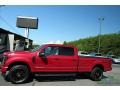 Rapid Red - F350 Super Duty Lariat Crew Cab 4x4 Photo No. 2