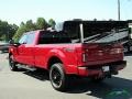 Rapid Red - F350 Super Duty Lariat Crew Cab 4x4 Photo No. 3