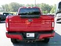 Rapid Red - F350 Super Duty Lariat Crew Cab 4x4 Photo No. 4