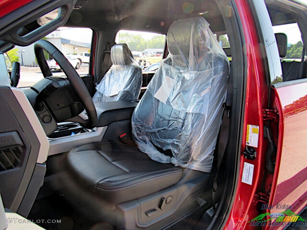 2022 F350 Super Duty Lariat Crew Cab 4x4 - Rapid Red / Black Onyx photo #11