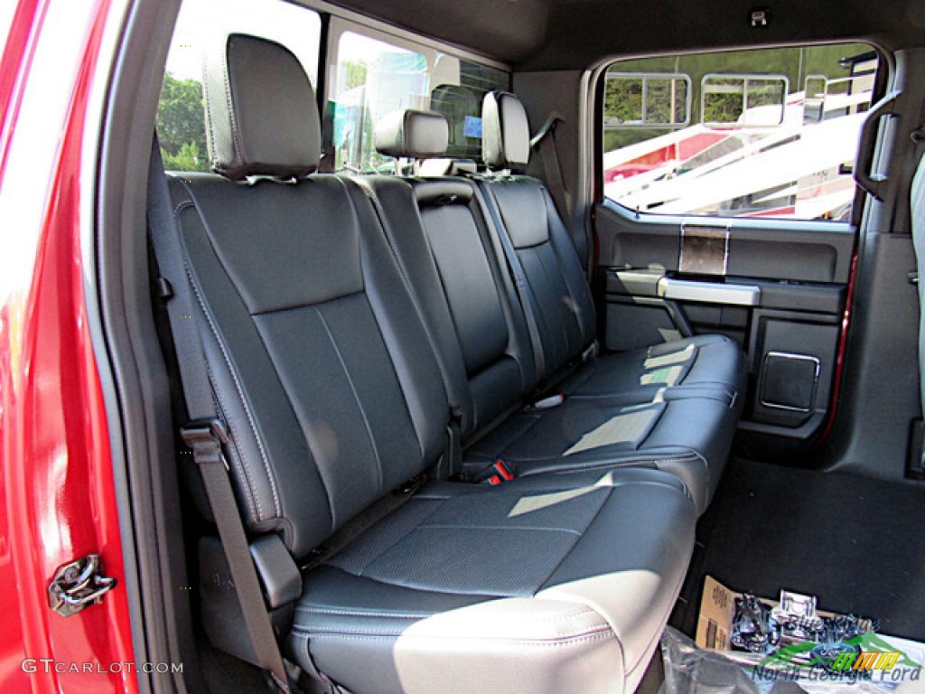 2022 F350 Super Duty Lariat Crew Cab 4x4 - Rapid Red / Black Onyx photo #13
