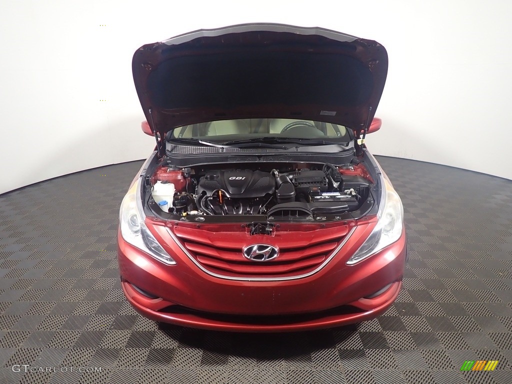 2013 Sonata GLS - Venetian Red Pearl / Camel photo #5