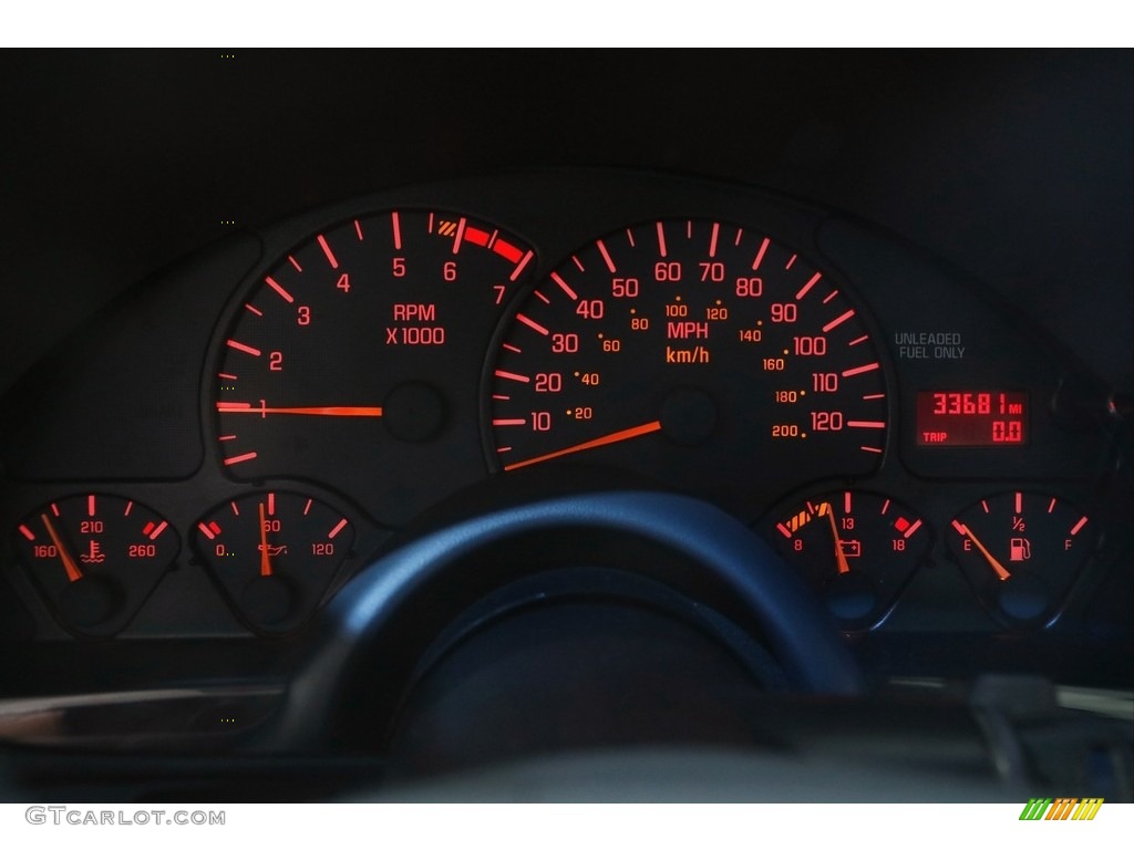 1997 Pontiac Firebird Formula Coupe Gauges Photos