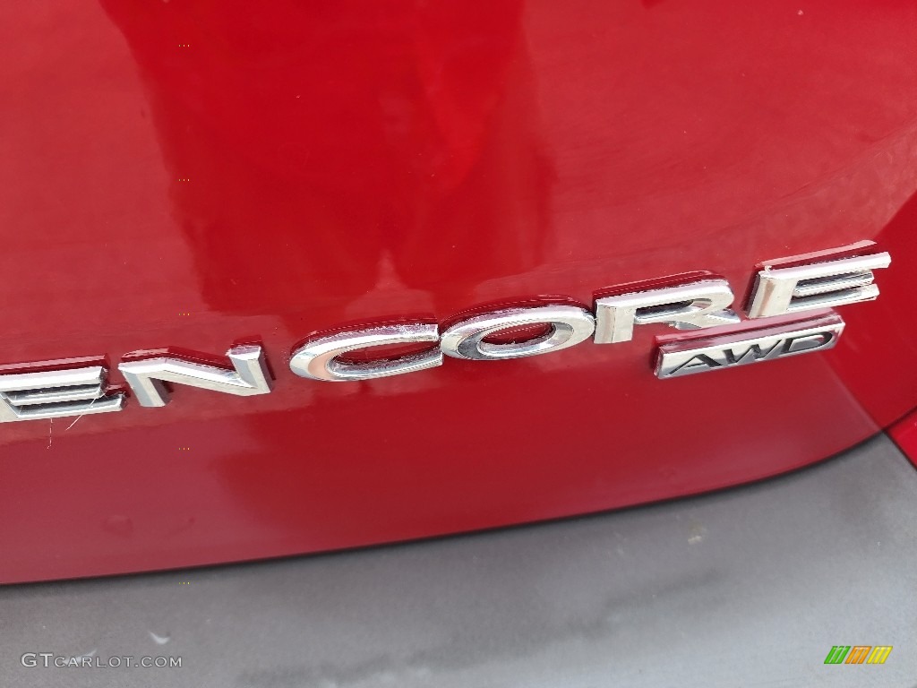 2014 Encore Convenience AWD - Ruby Red Metallic / Ebony photo #22