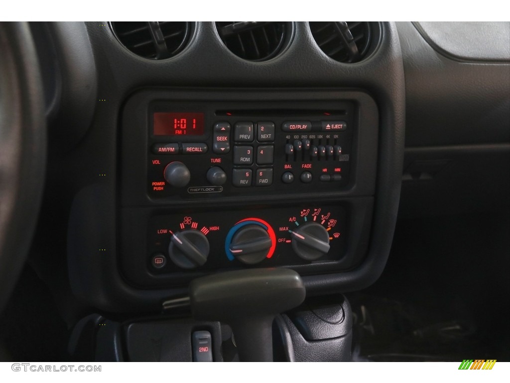 1997 Pontiac Firebird Formula Coupe Controls Photos