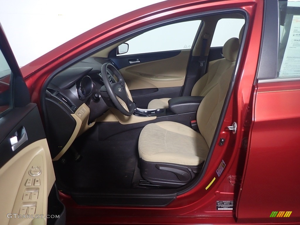 2013 Sonata GLS - Venetian Red Pearl / Camel photo #21