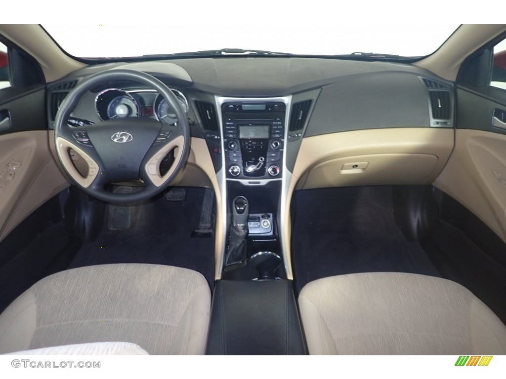 2013 Sonata GLS - Venetian Red Pearl / Camel photo #23